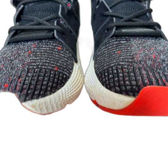 Adidas Prophere Women’s Core Black Solar Red Athletic Sneaker AC8508 - Picture 6 of 13